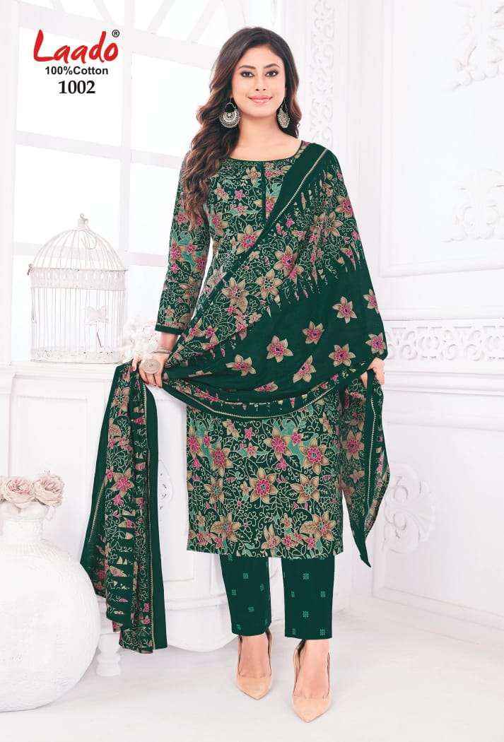 LAADO PRINCESS VOL 1 COTTON SALWAR KAMEEZ ONLINE SHOPPING ( 10 PCS CATALOG )