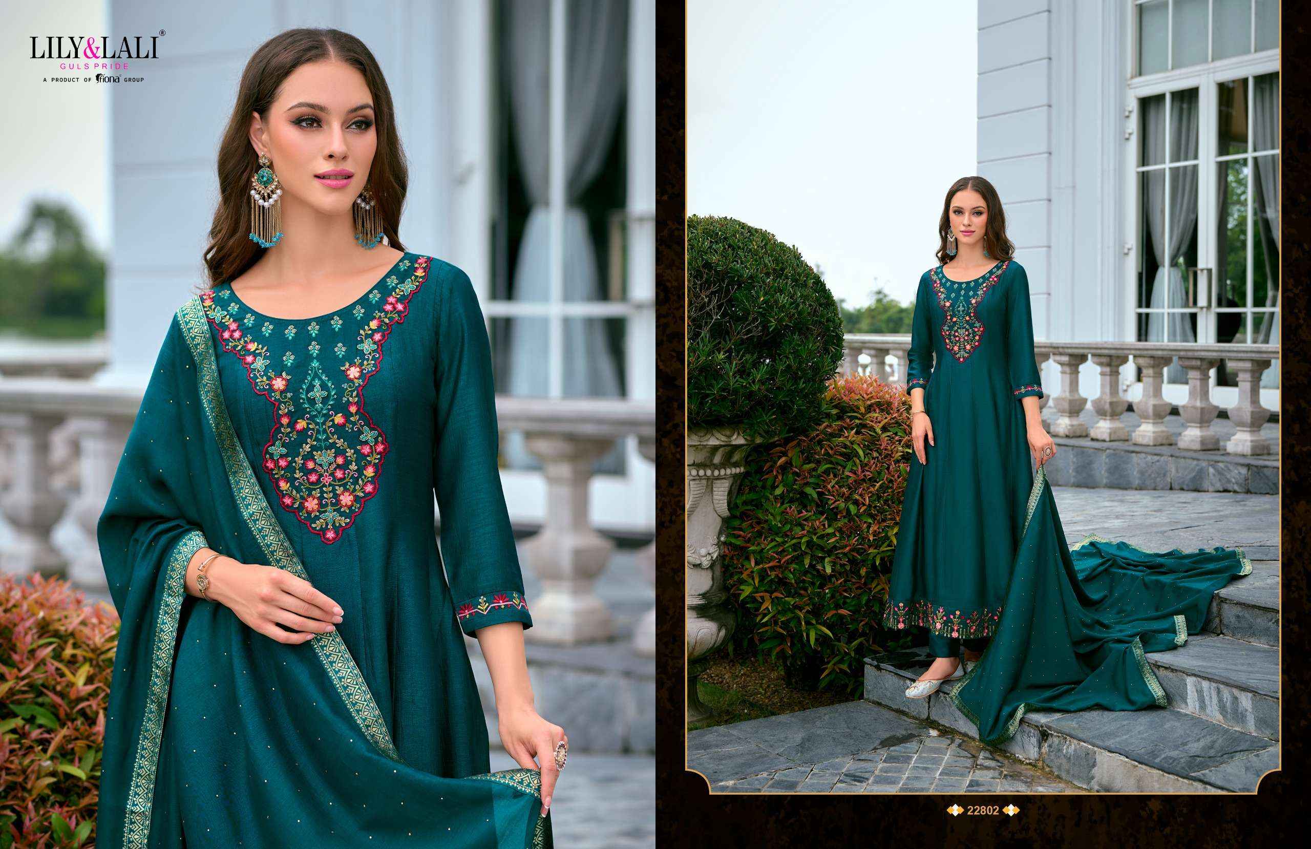 LILY AND LALI BIBBOJAAN VOL 2 ANARKALI KURTI AT WHOLESALE PRICE ( 6 PCS CATALOG )