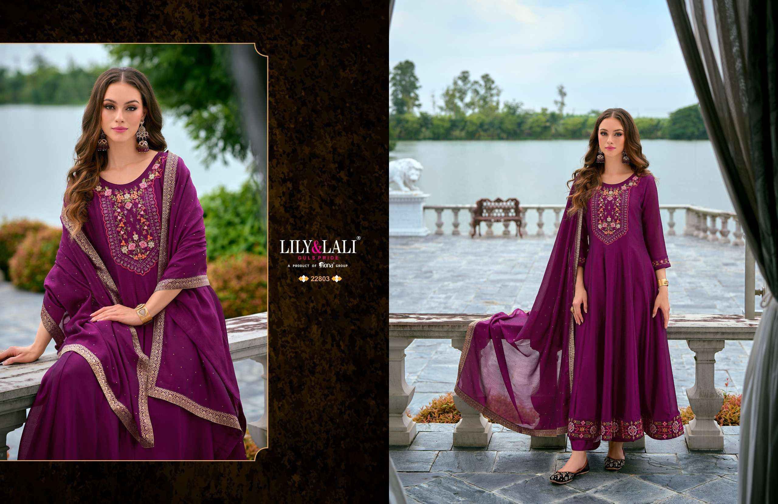 LILY AND LALI BIBBOJAAN VOL 2 ANARKALI KURTI AT WHOLESALE PRICE ( 6 PCS CATALOG )