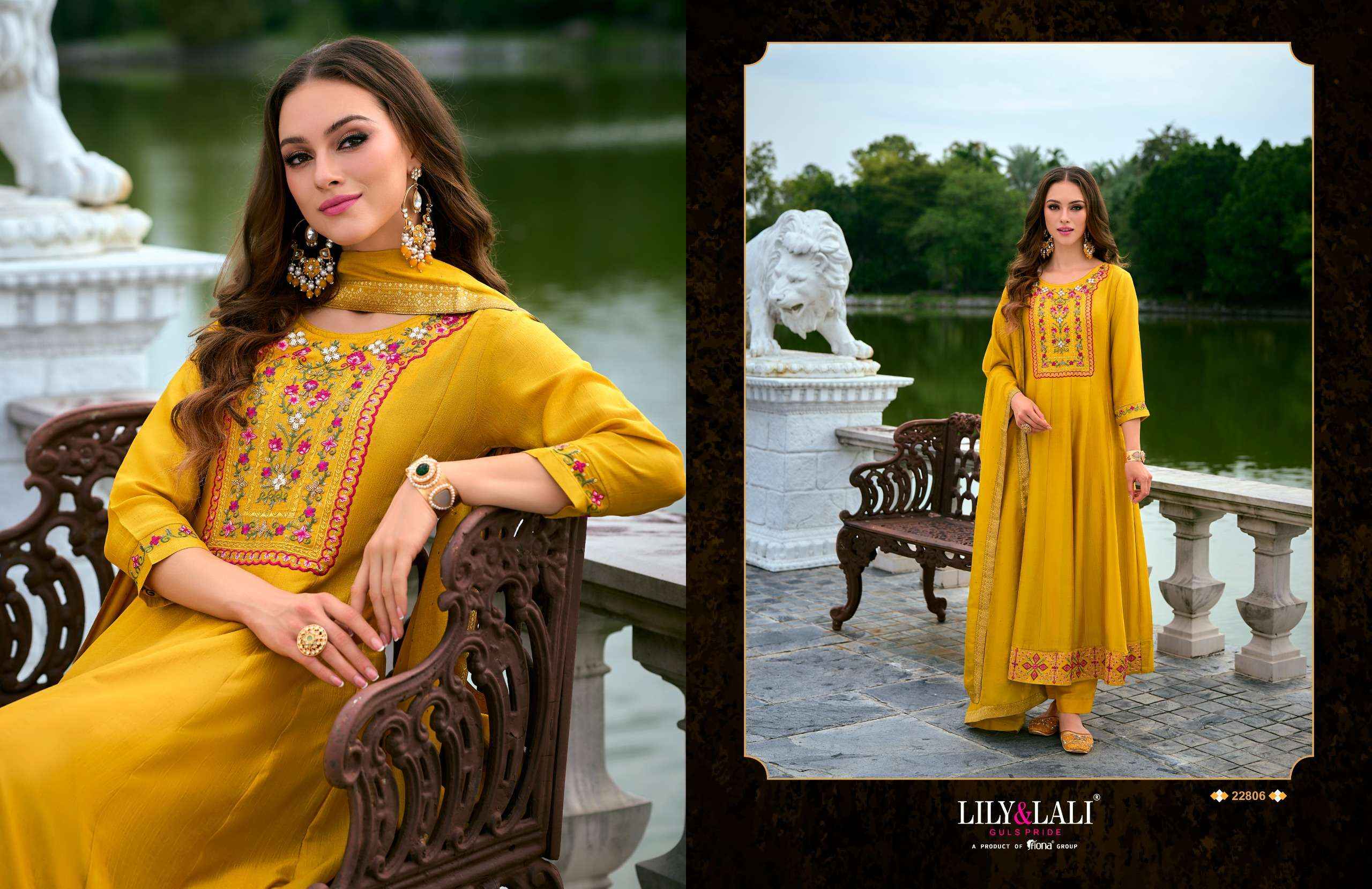 LILY AND LALI BIBBOJAAN VOL 2 ANARKALI KURTI AT WHOLESALE PRICE ( 6 PCS CATALOG )