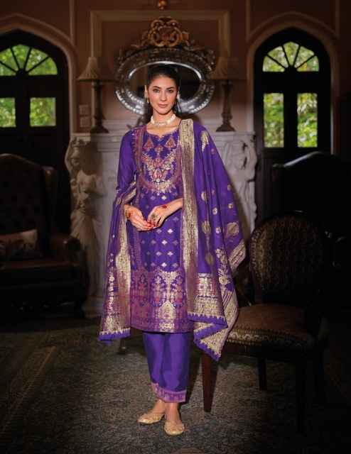 Lily & Lali Banarasi Wholesale Silk Kurti Combo 6 pcs Catalogue
