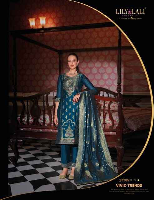 Lily & Lali Banarasi Wholesale Silk Kurti Combo 6 pcs Catalogue