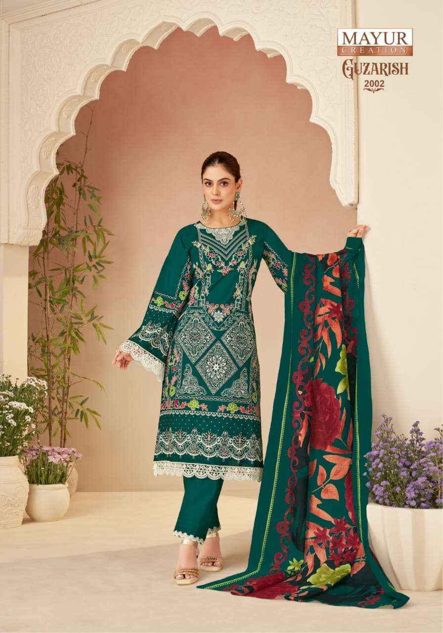 MAYUR CREATION GUZARISH VOL 2 COTTON LADIES DRESS MATERIAL ( 8 PCS CATALOG )