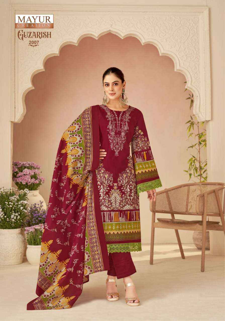 MAYUR CREATION GUZARISH VOL 2 COTTON LADIES DRESS MATERIAL ( 8 PCS CATALOG )