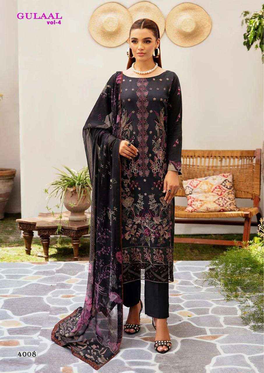 NAND GOPAL GULAAL VOL 4 COTTON DIGITAL PAKISTANI SUIT ( 8 PCS CATALOG )