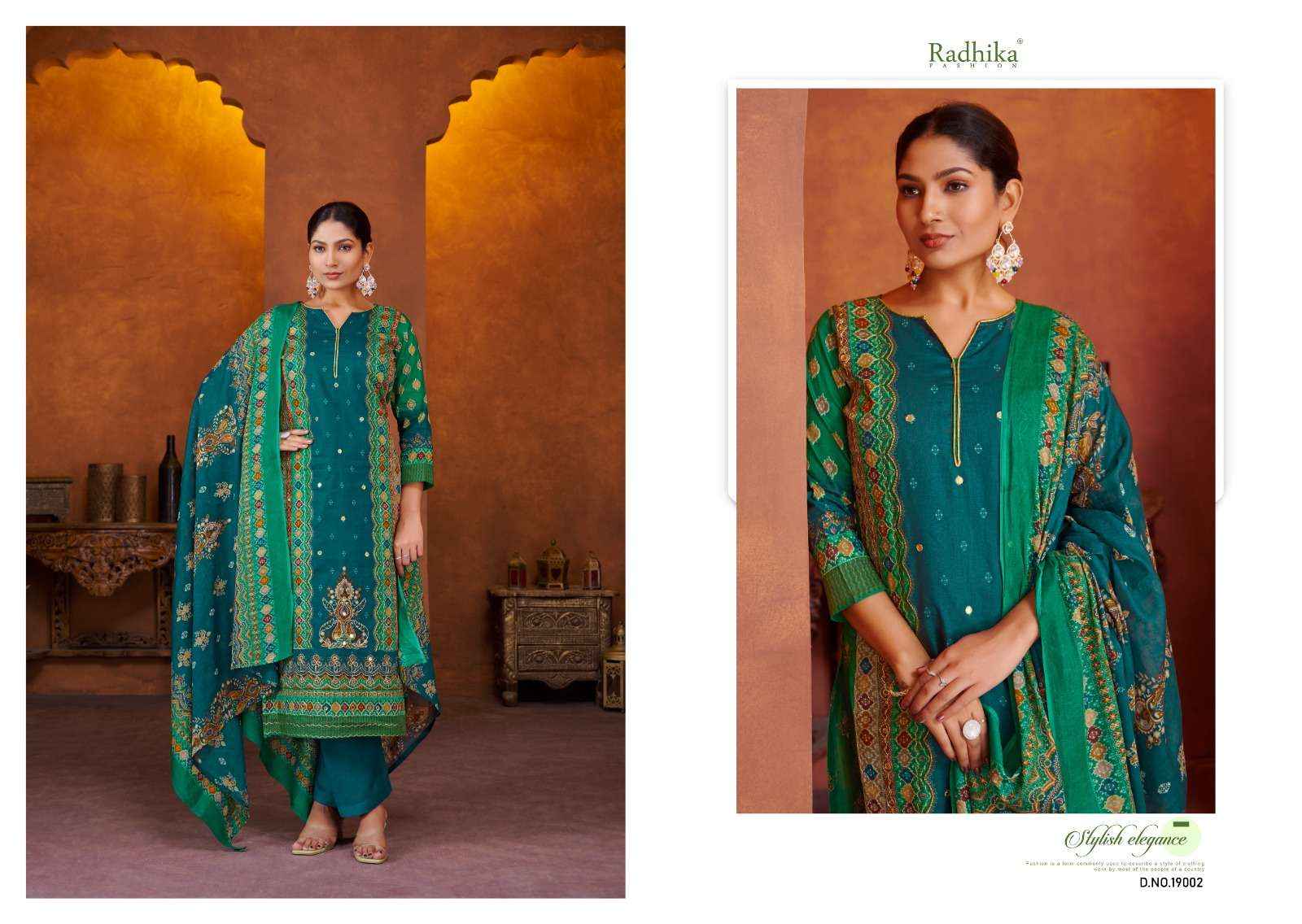 RADHIKA FASHION AZARA MALIKA LAWN COTTON SALWAR KAMEEZ ( 4 PCS CATALOG )