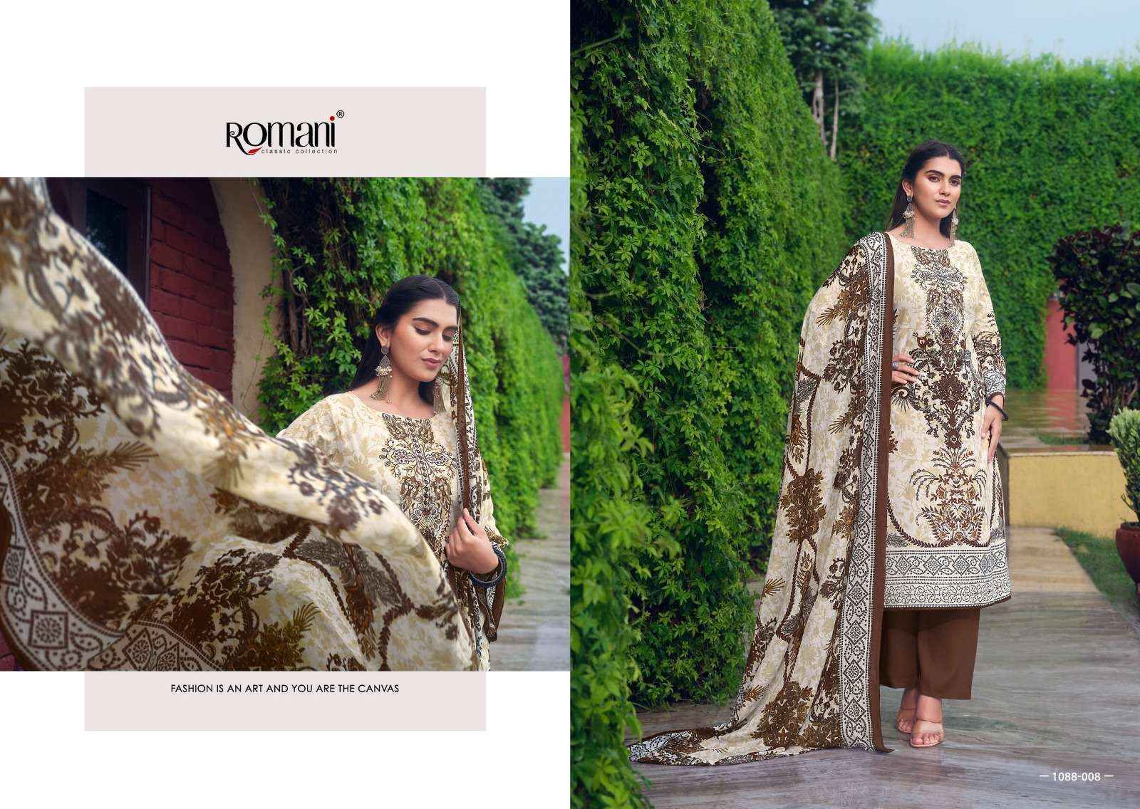 ROMANI AARZU VOL 5 COTTON PAKISTANI SALWAR KAMEEZ ( 8 PCS CATALOG )