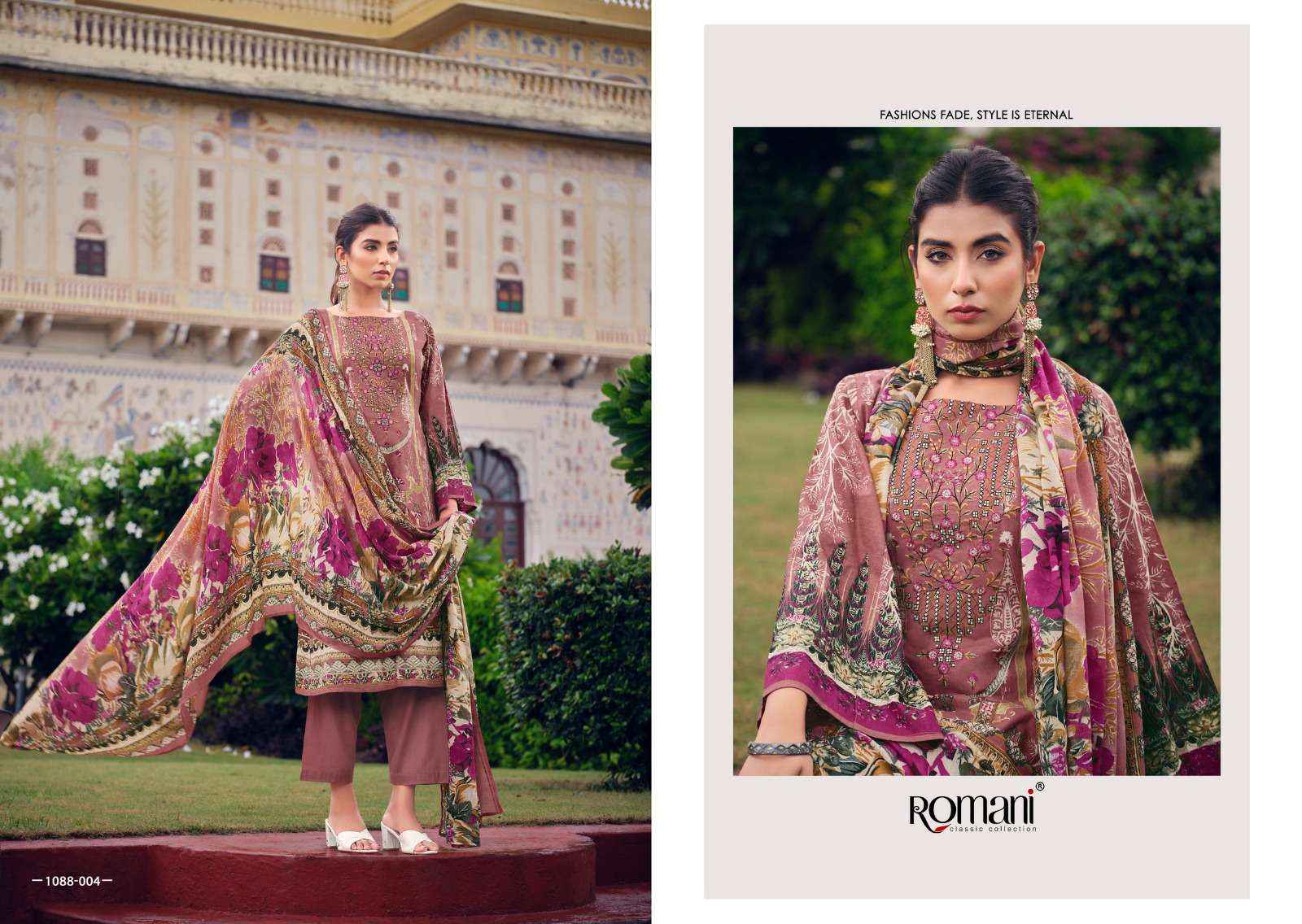 ROMANI AARZU VOL 5 COTTON PAKISTANI SALWAR KAMEEZ ( 8 PCS CATALOG )