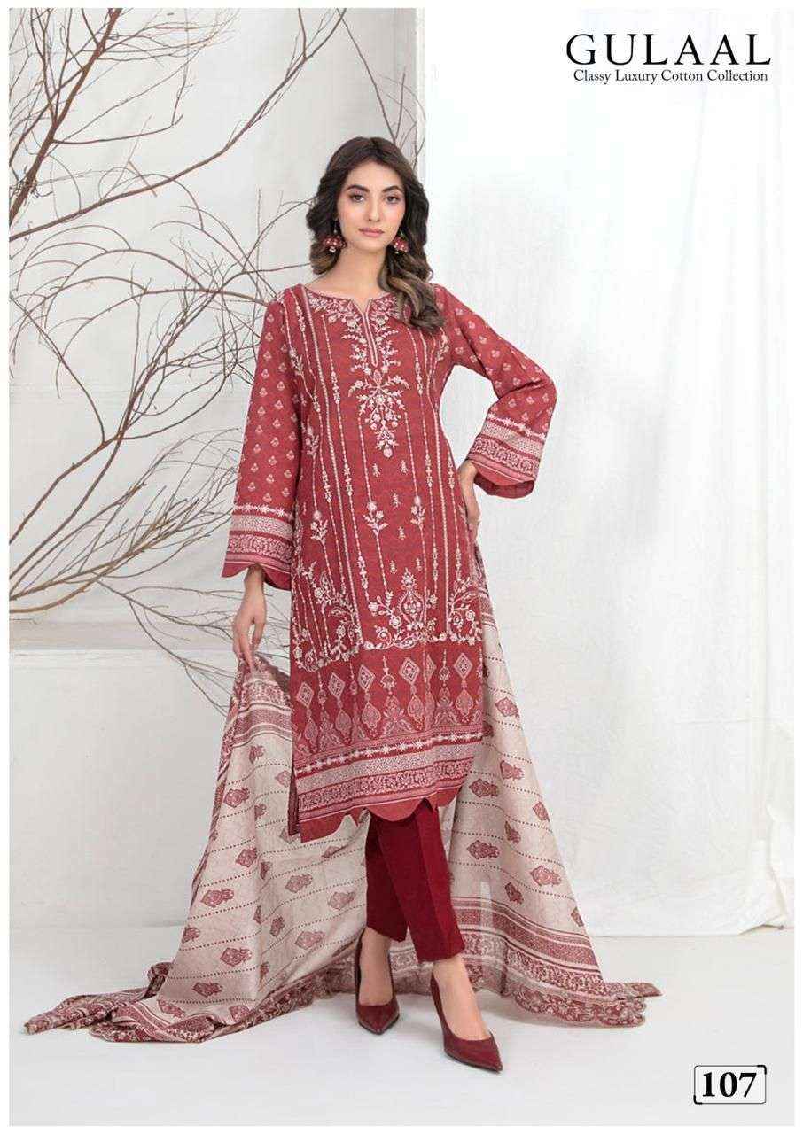 SANA MARYAM GULAAL CLASSY LUXURY COTTON COLLECTION VOL 11 SUITS ( 10 PCS CATALOG )