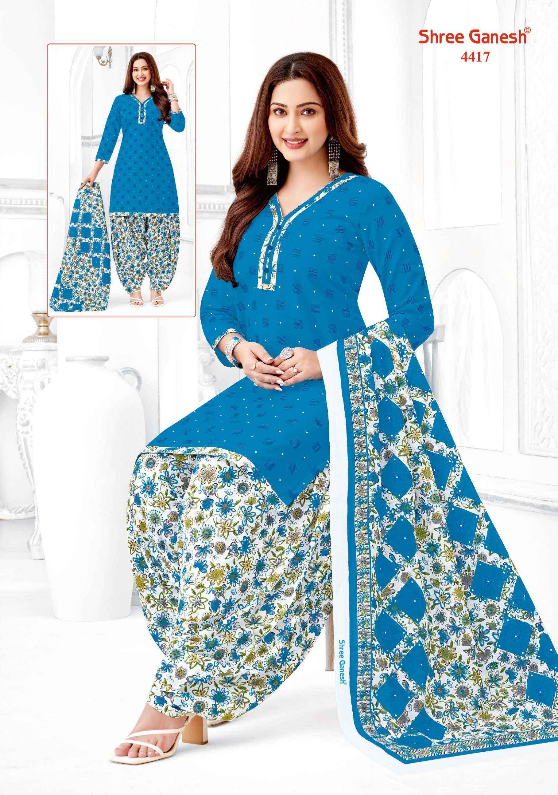 SHREE GANESH HANSIKA VOL 24 COTTON PRINT SALWAR SUIT WHOLESALE PRICE ( 36 PCS CATALOG )