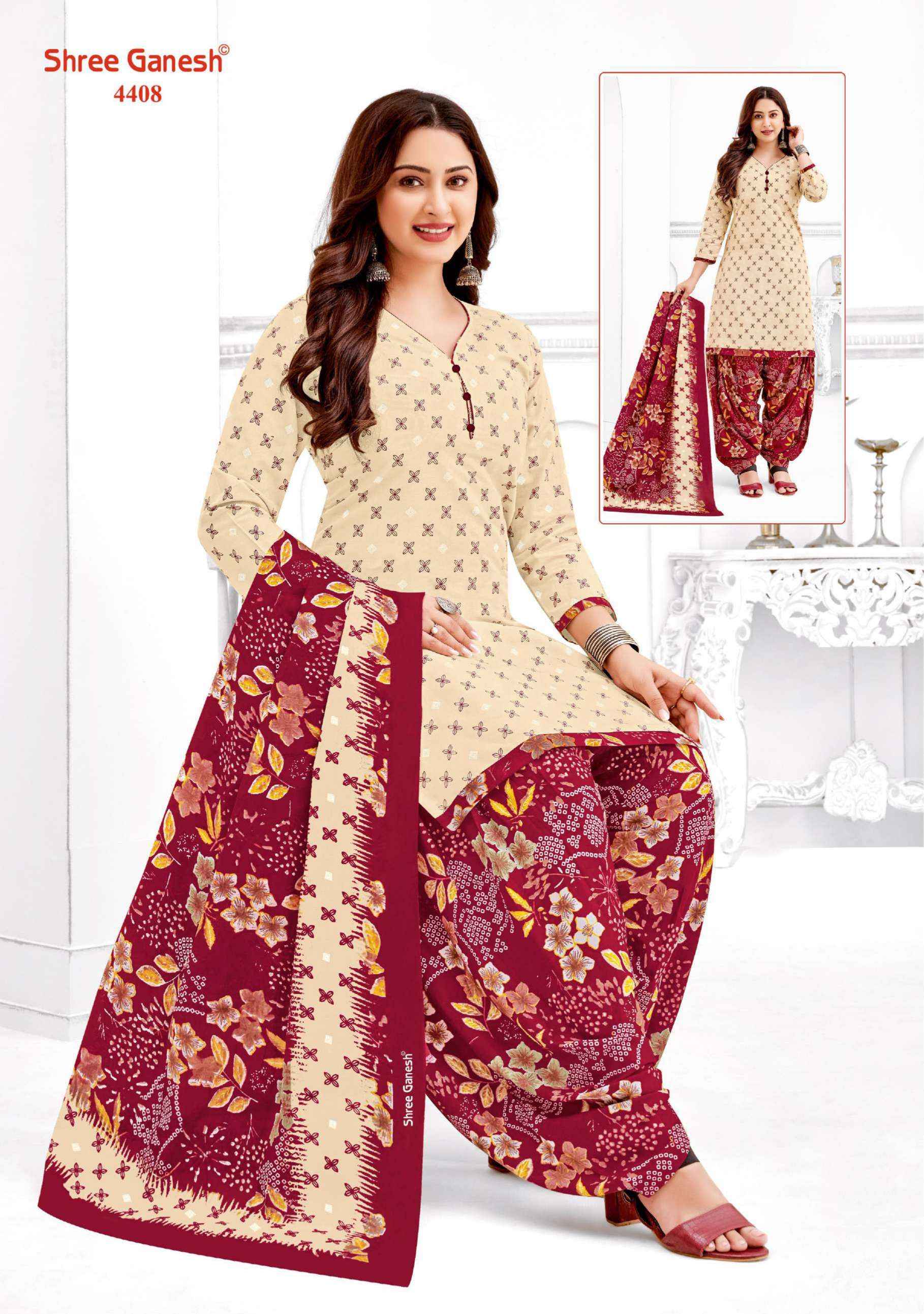 SHREE GANESH HANSIKA VOL 24 COTTON PRINT SALWAR SUIT WHOLESALE PRICE ( 36 PCS CATALOG )