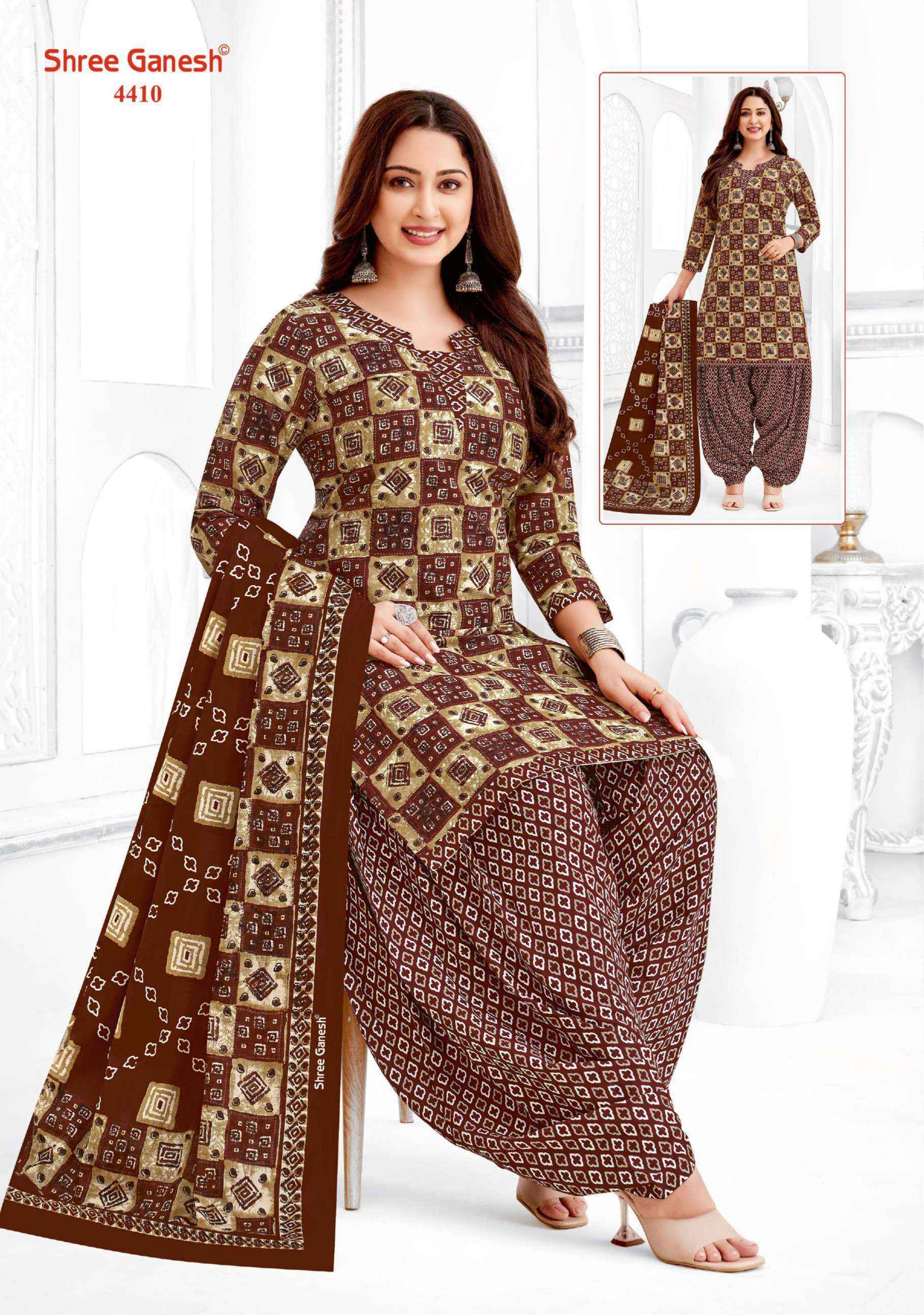 SHREE GANESH HANSIKA VOL 24 PATIYALA READYMADE SUITS ( 30 PCS CATALOG )