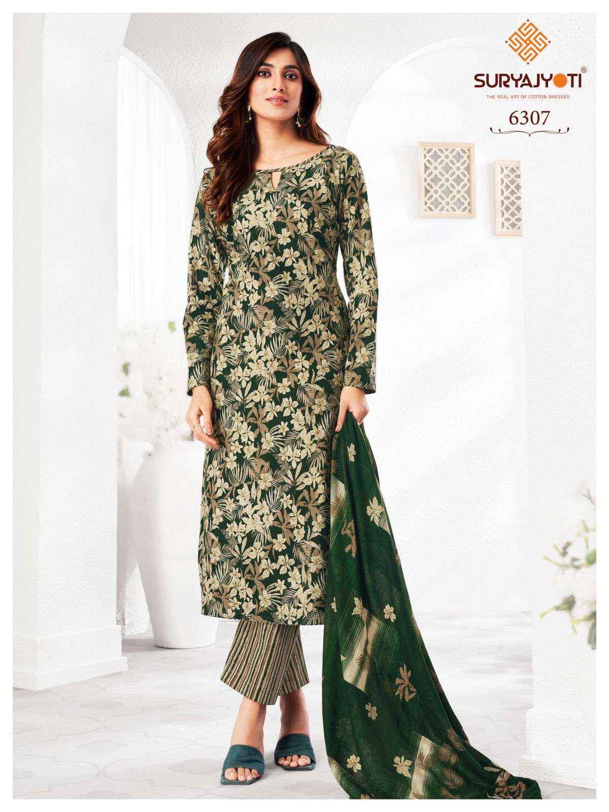 SURYAJYOTI TRENDY COTTON VOL 63 HEAVY COTTON SALWAR KAMEEZ ( 20 PCS CATALOG )