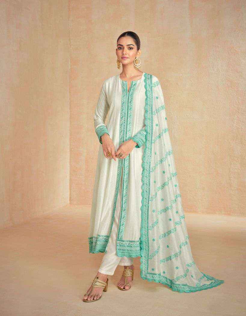 Aashirwad Creation Rubal Readymade Silk Dress 3 pcs Catalogue