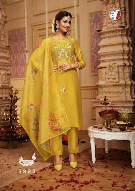 Anju Fabrics Sangeet Vol 6 Readymade Viscose Dress 6 Pc Catalog