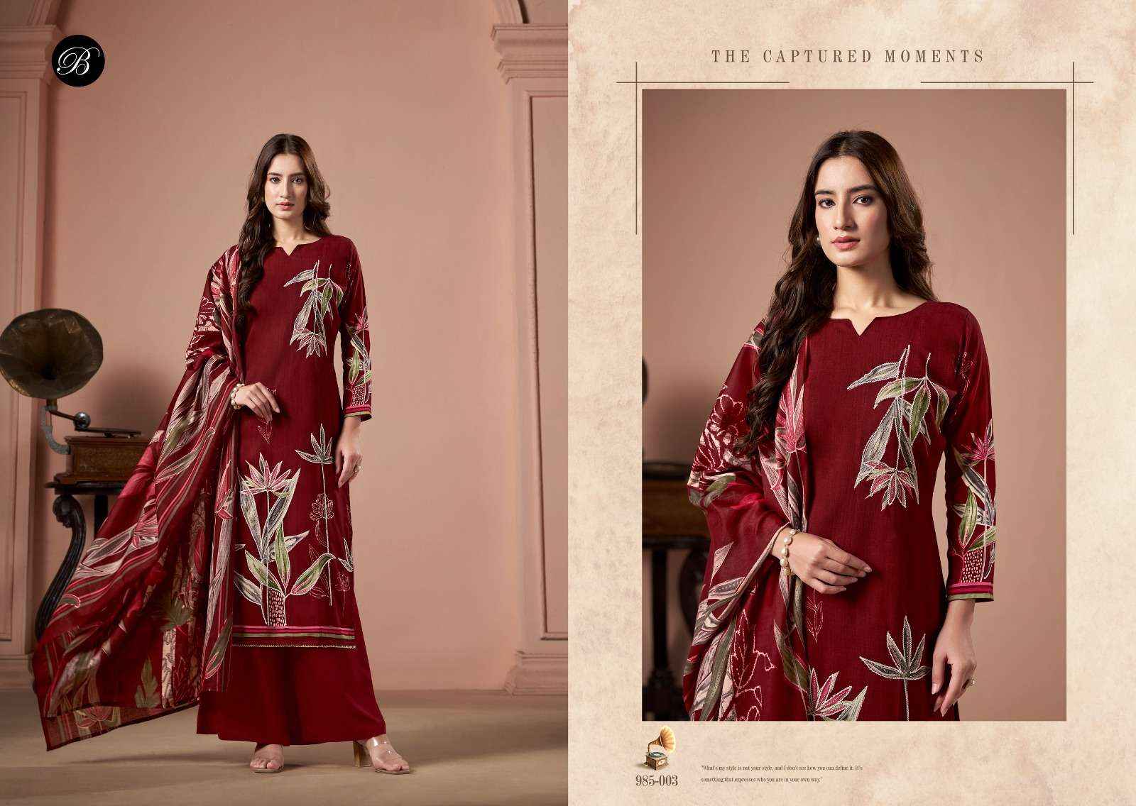 BELLIZA DESIGNER STUDIO SAMAIRA VISCOSE SALWAR KAMEEZ ( 6 PCS CATALOG )