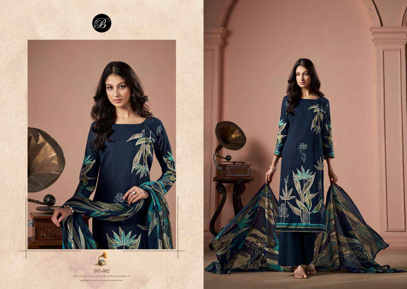 BELLIZA DESIGNER STUDIO SAMAIRA VISCOSE SALWAR KAMEEZ ( 6 PCS CATALOG )