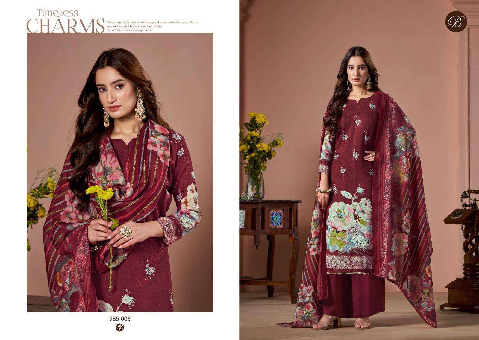 Belliza Sabaa Rayon Salwar Kameez At Wholesale Price ( 6 Pcs Catalog )