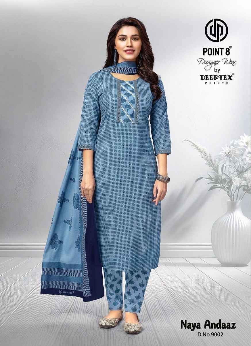 Deeptex Naya Andaaz Vol 9 Cotton Kurti Combo 10 pcs Catalogue