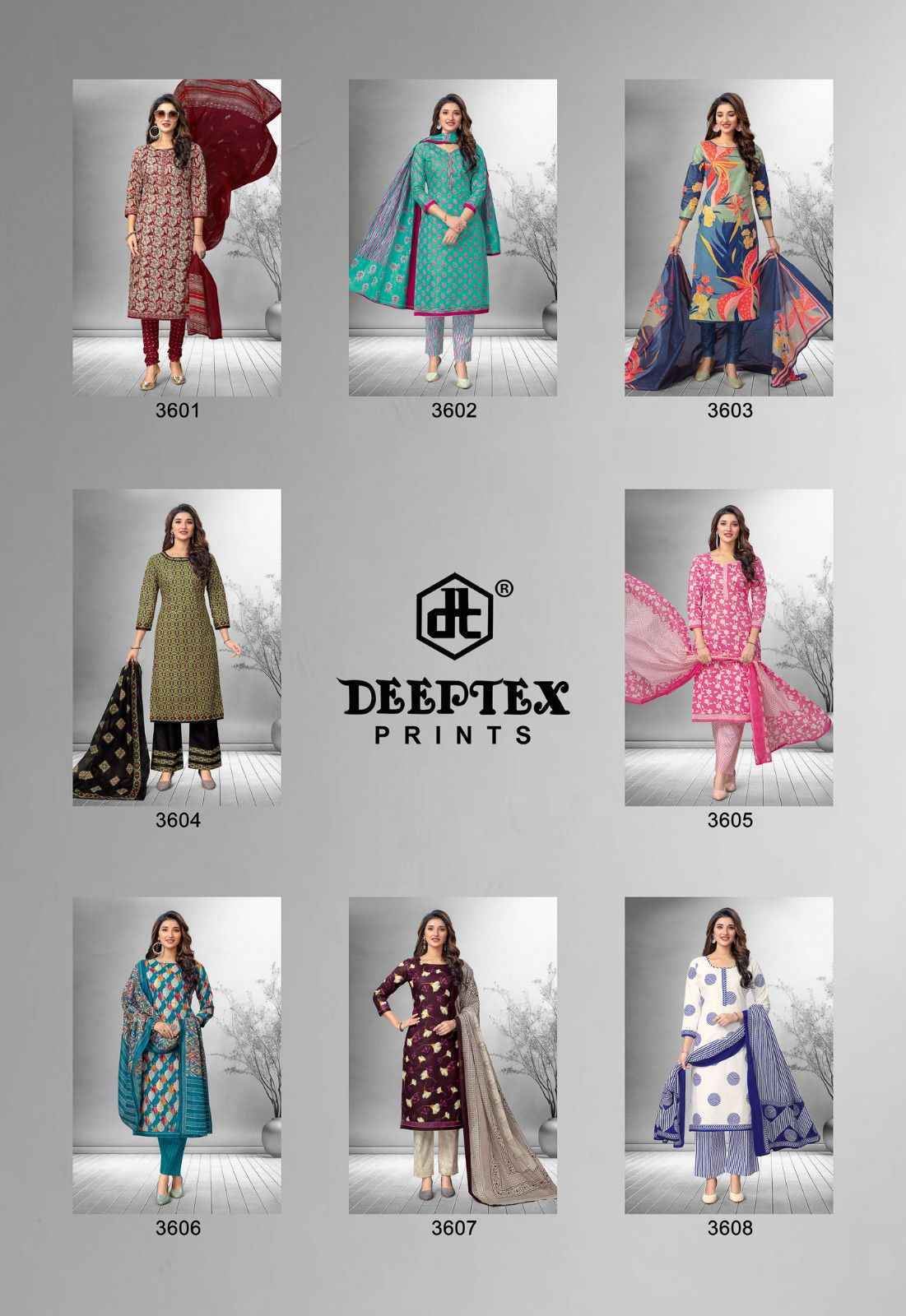 Deeptex Prints Chief Guest Vol-36 Pure Cotton Dress Material  wholesale ( 15 Pcs Catalog )