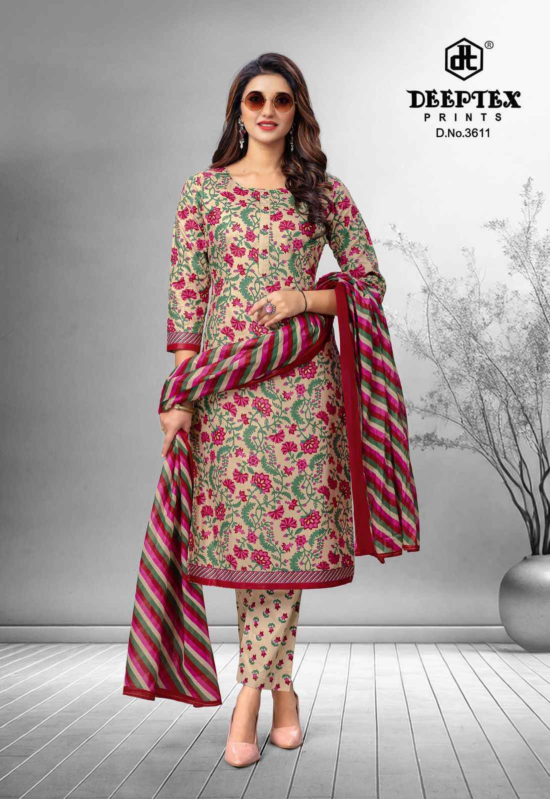 Deeptex Prints Chief Guest Vol-36 Pure Cotton Dress Material  wholesale ( 15 Pcs Catalog )