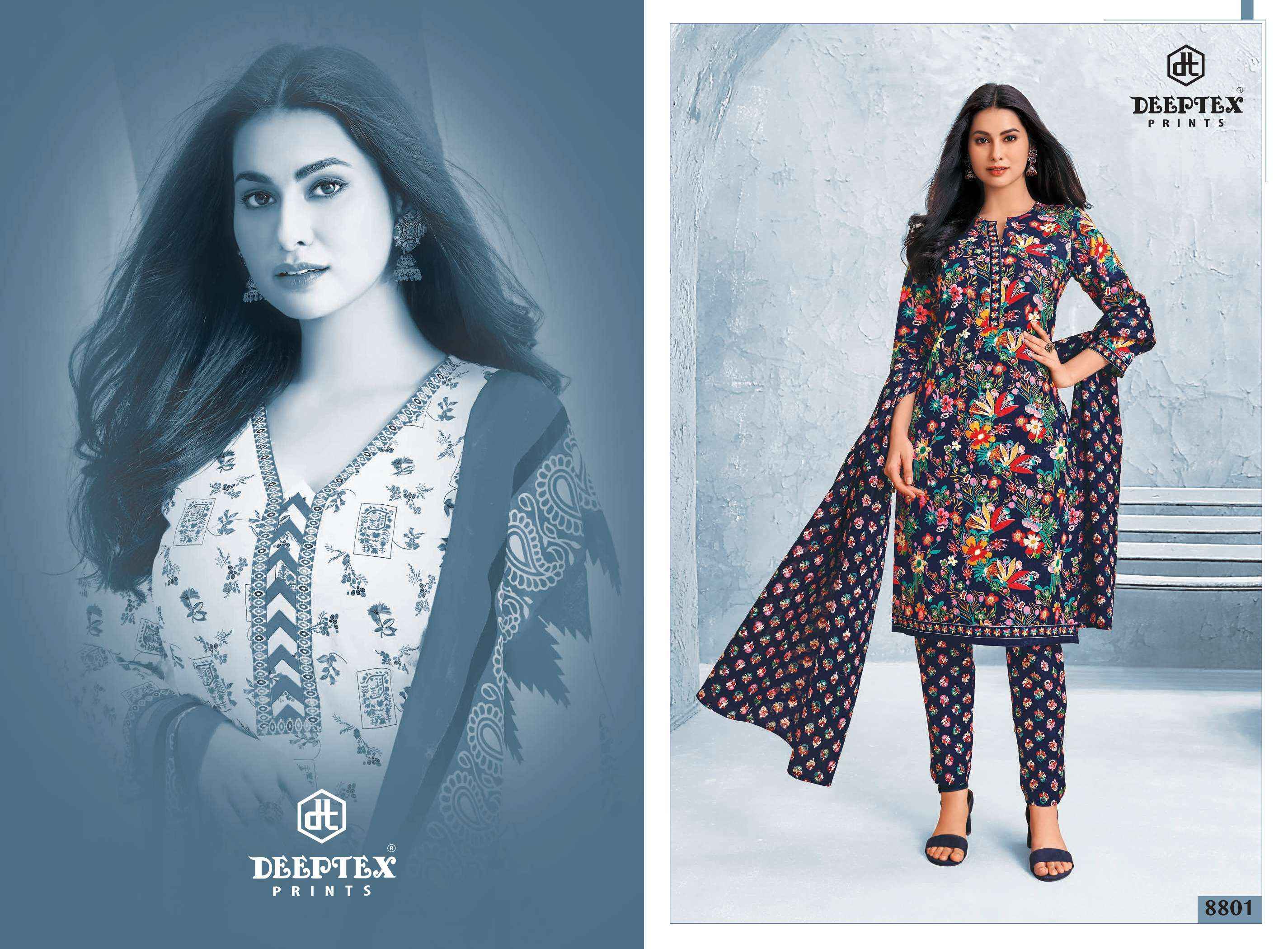 DEEPTEX PRINTS MISS INDIA VOL 88 PURE COTTON SALWAR KAMEEZ ( 26 PCS CATALOG )