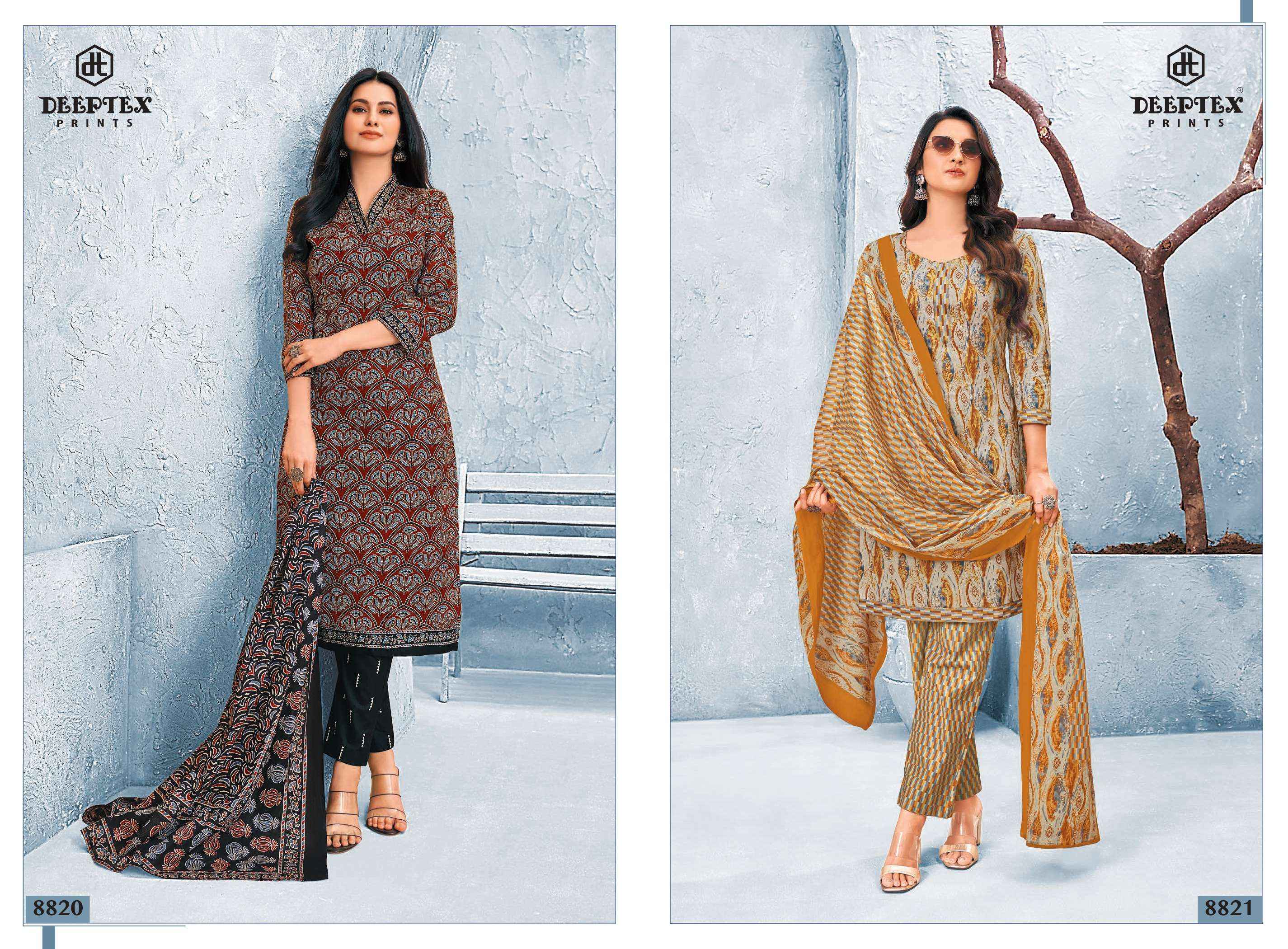 DEEPTEX PRINTS MISS INDIA VOL 88 PURE COTTON SALWAR KAMEEZ ( 26 PCS CATALOG )