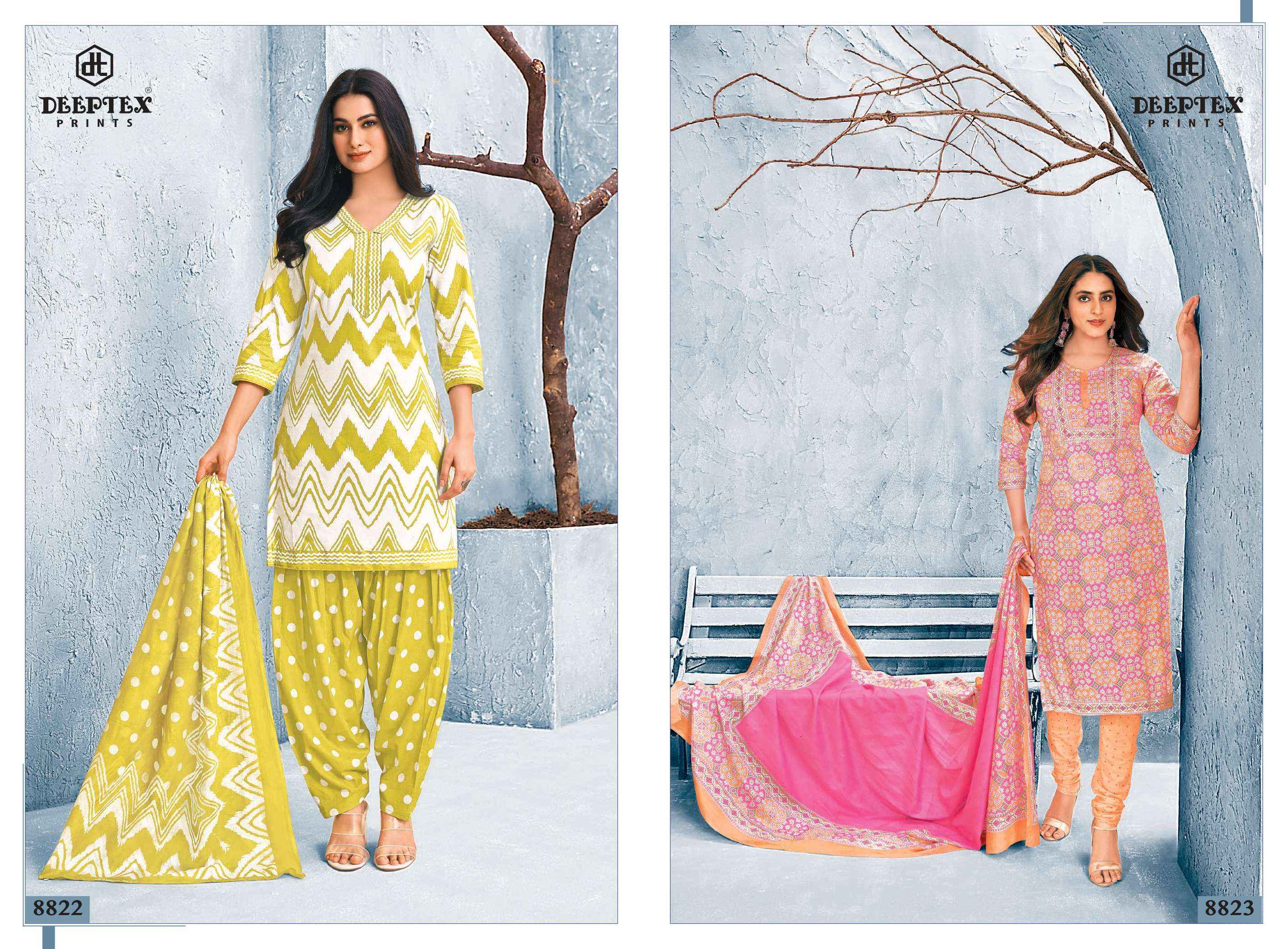 DEEPTEX PRINTS MISS INDIA VOL 88 PURE COTTON SALWAR KAMEEZ ( 26 PCS CATALOG )