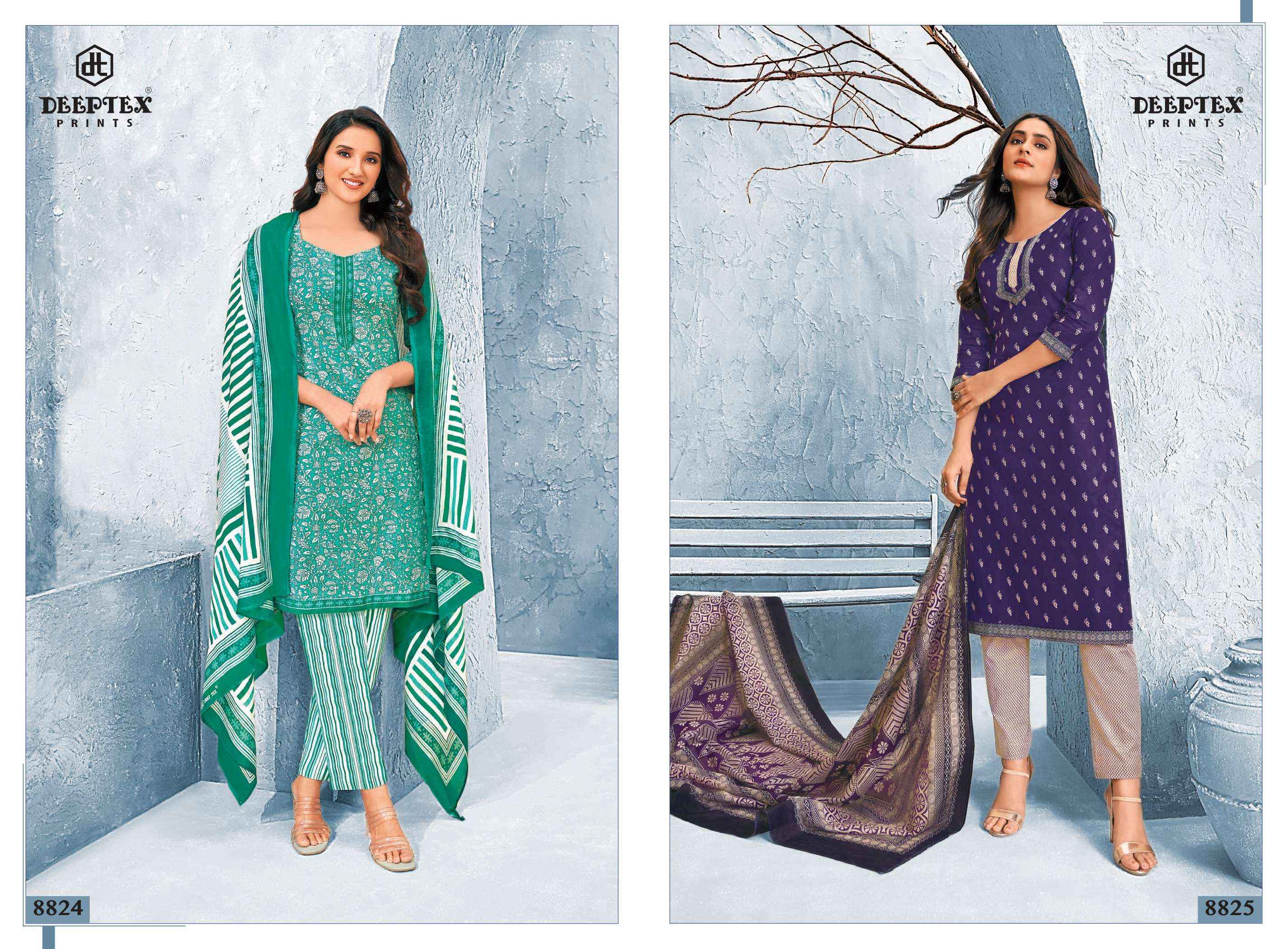 DEEPTEX PRINTS MISS INDIA VOL 88 PURE COTTON SALWAR KAMEEZ ( 26 PCS CATALOG )