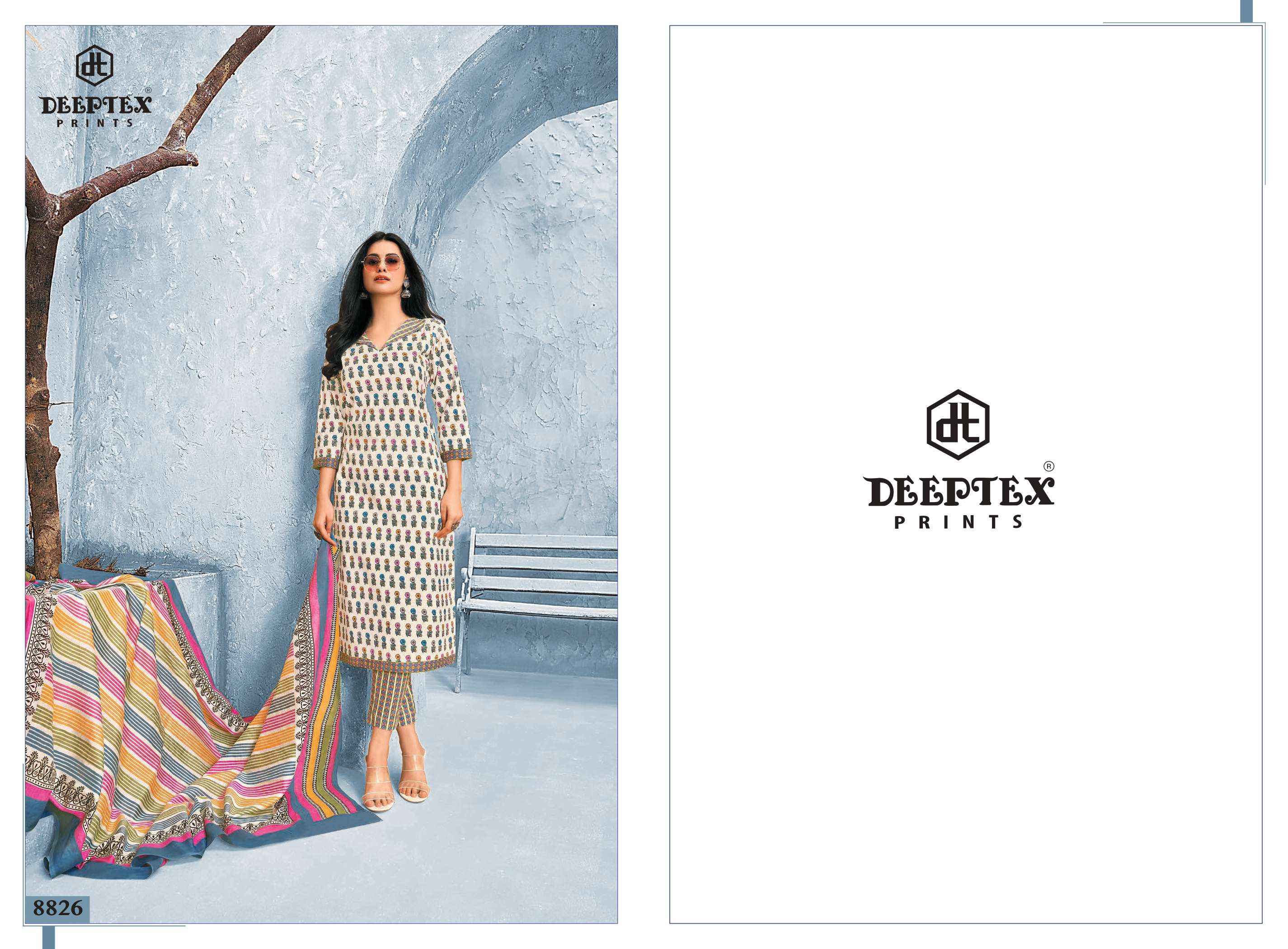 DEEPTEX PRINTS MISS INDIA VOL 88 PURE COTTON SALWAR KAMEEZ ( 26 PCS CATALOG )