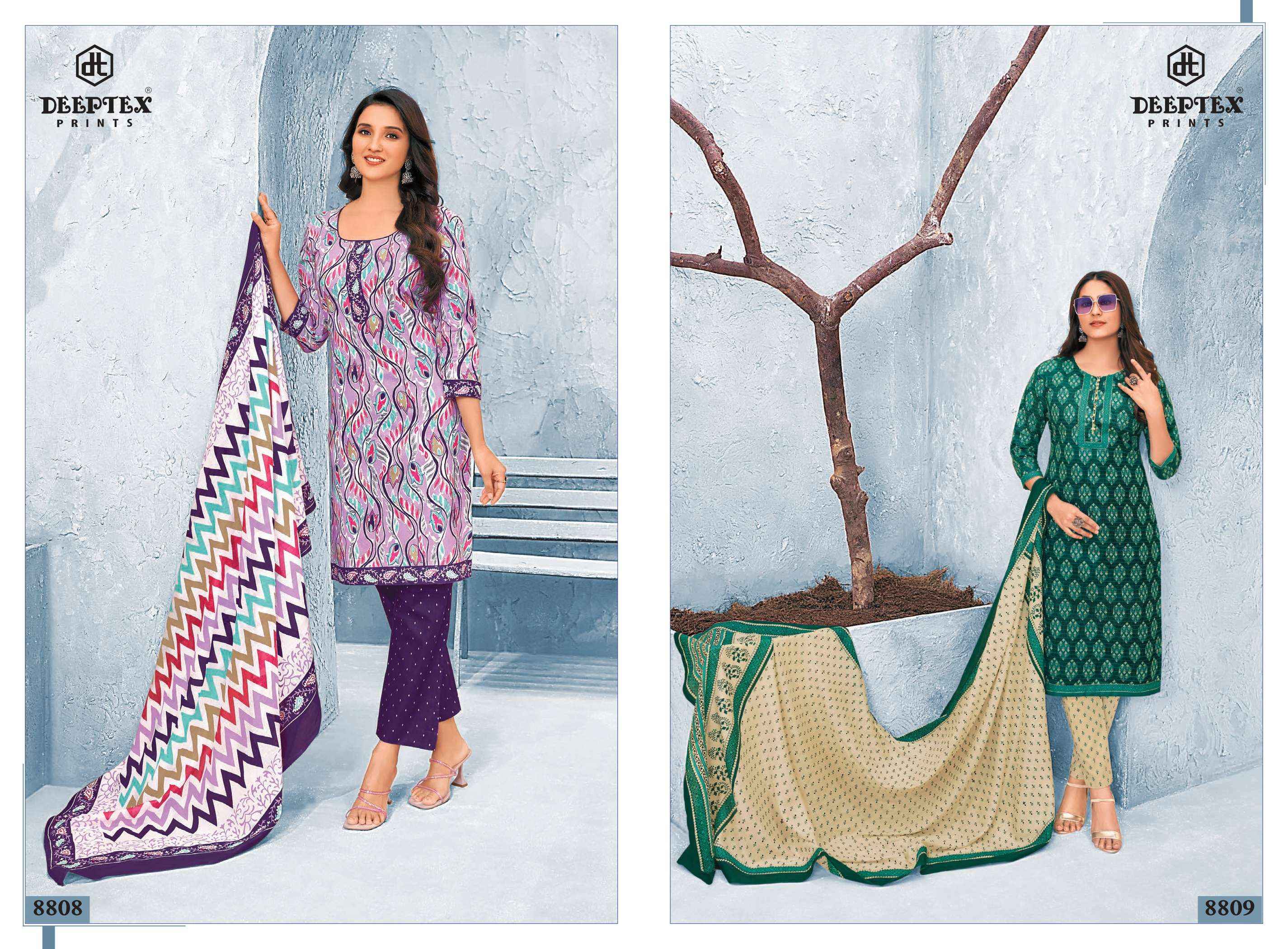 DEEPTEX PRINTS MISS INDIA VOL 88 PURE COTTON SALWAR KAMEEZ ( 26 PCS CATALOG )