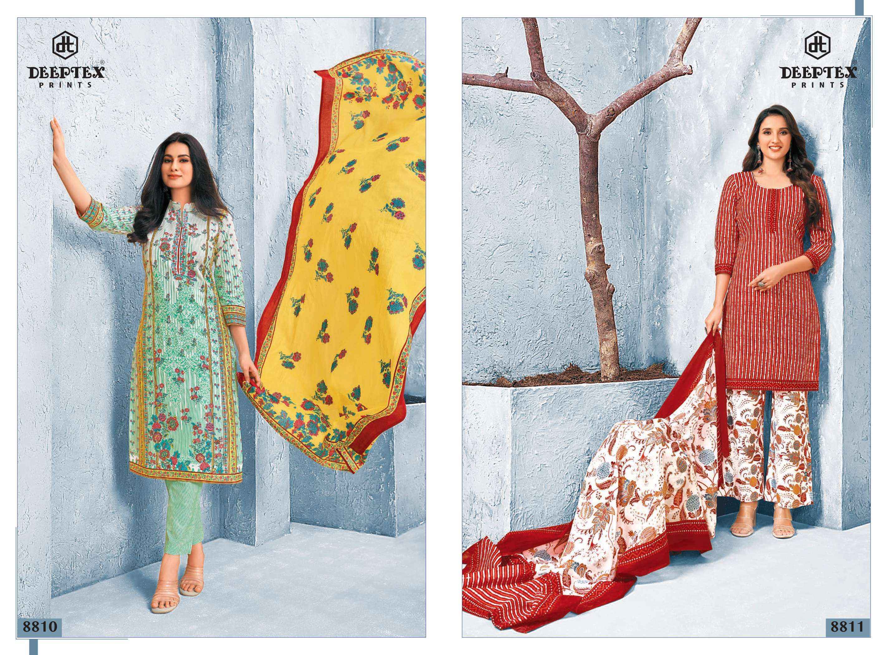 DEEPTEX PRINTS MISS INDIA VOL 88 PURE COTTON SALWAR KAMEEZ ( 26 PCS CATALOG )