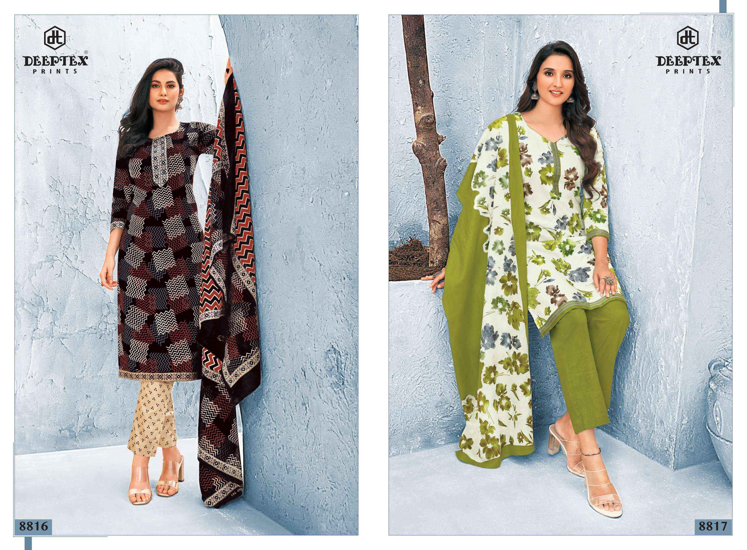 DEEPTEX PRINTS MISS INDIA VOL 88 PURE COTTON SALWAR KAMEEZ ( 26 PCS CATALOG )