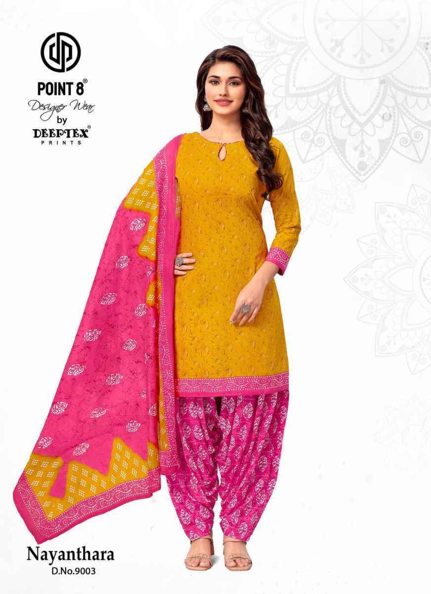 Deeptex Prints Nayanthara Vol 9 Wholesale Price Readymade Cotton Suit ( 10 Pc Catalog )