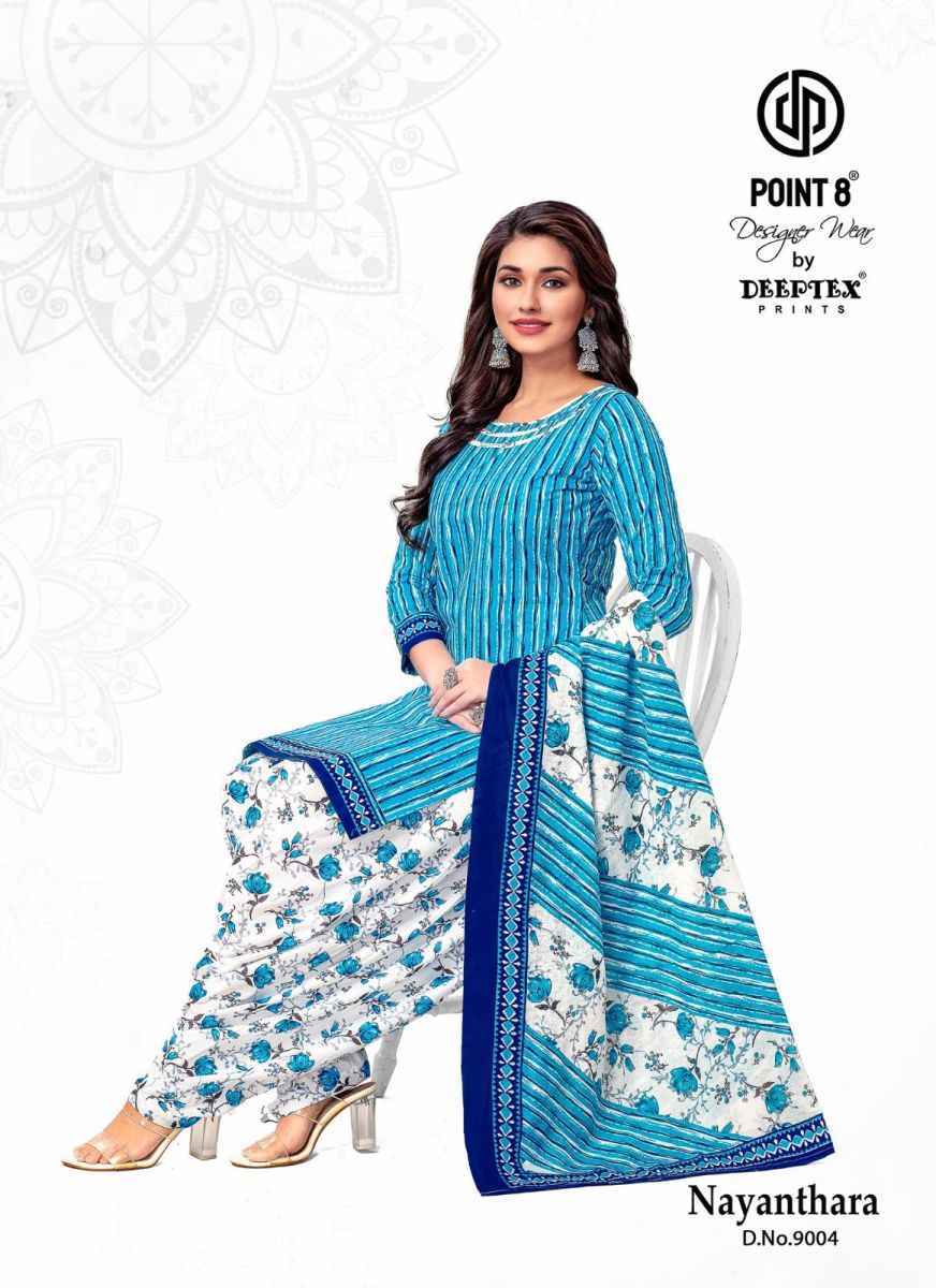 Deeptex Prints Nayanthara Vol 9 Wholesale Price Readymade Cotton Suit ( 10 Pc Catalog )