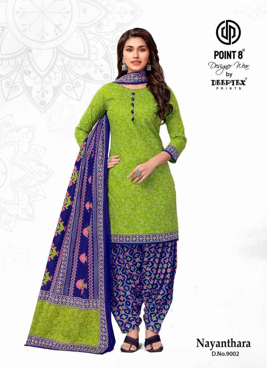 Deeptex Prints Nayanthara Vol 9 Wholesale Price Readymade Cotton Suit ( 10 Pc Catalog )