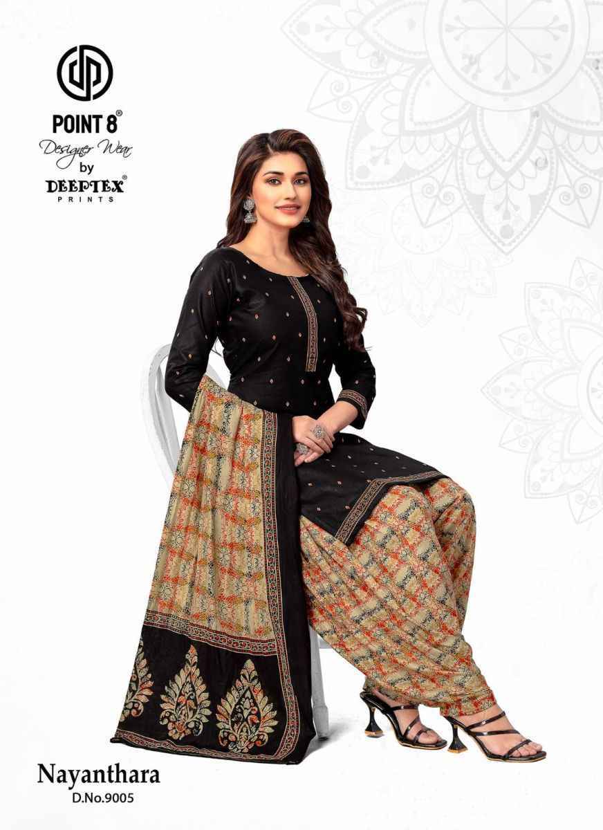 Deeptex Prints Nayanthara Vol 9 Wholesale Price Readymade Cotton Suit ( 10 Pc Catalog )