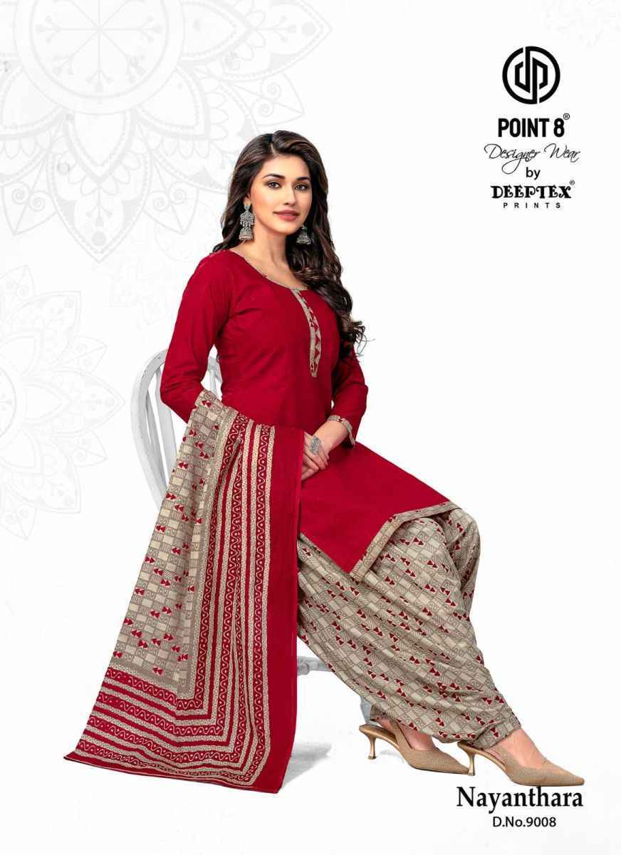 Deeptex Prints Nayanthara Vol 9 Wholesale Price Readymade Cotton Suit ( 10 Pc Catalog )