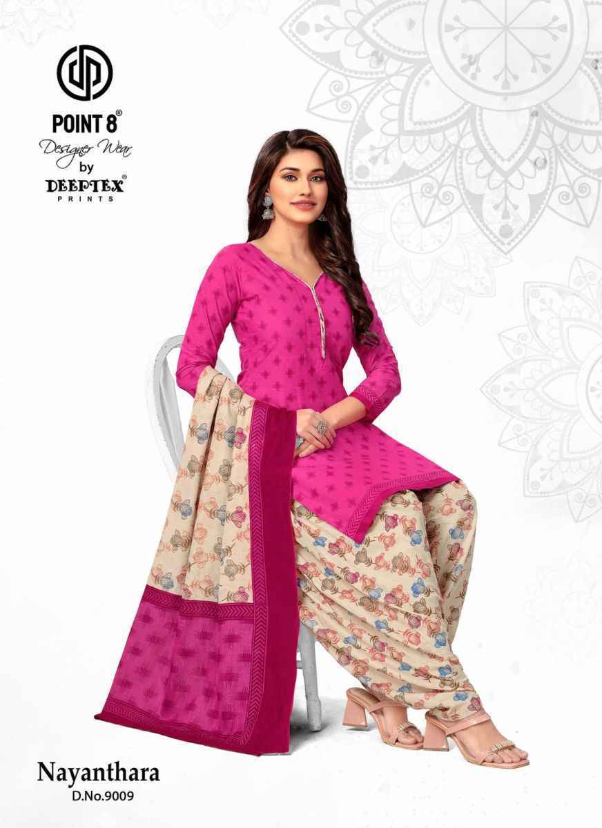 Deeptex Prints Nayanthara Vol 9 Wholesale Price Readymade Cotton Suit ( 10 Pc Catalog )