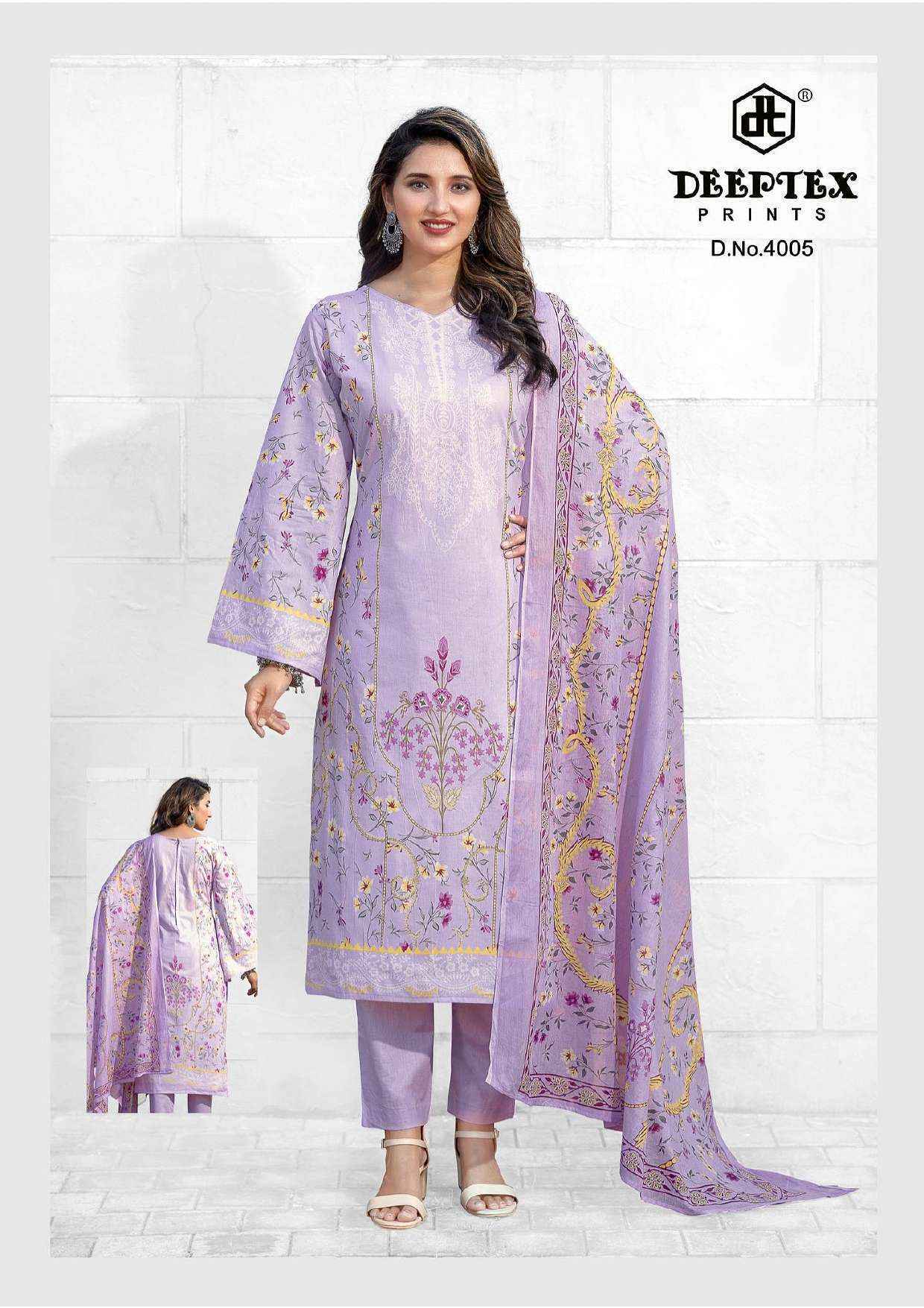 Deeptex Roohi Zara Vol 4 Lawn Cotton Ladies Dress Material Wholesale ( 8 Pcs Catalog )