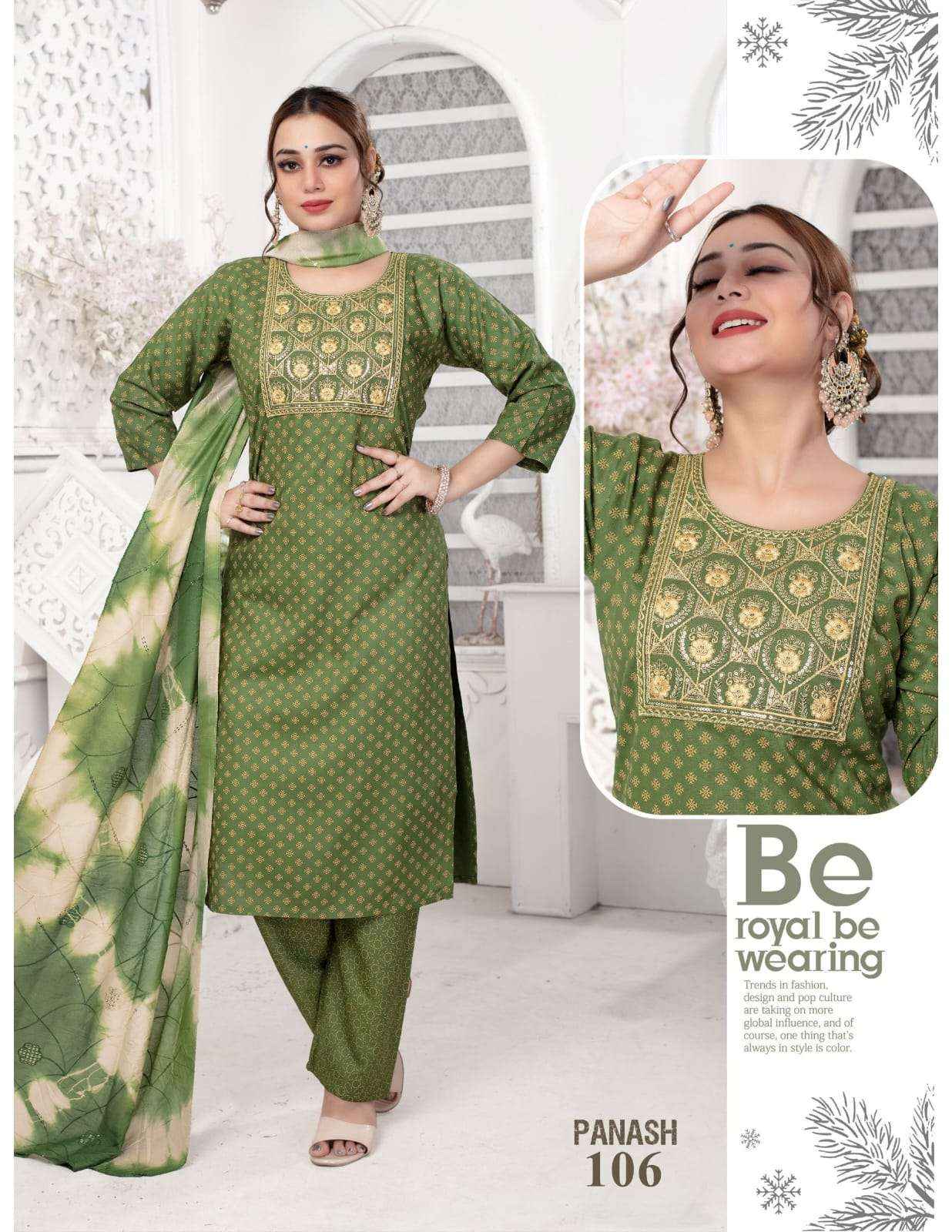 Fashion Talk Panash Fancy Kurti Bottom Dupatta Set New wholesale  Designs ( 8 pcs catalog )