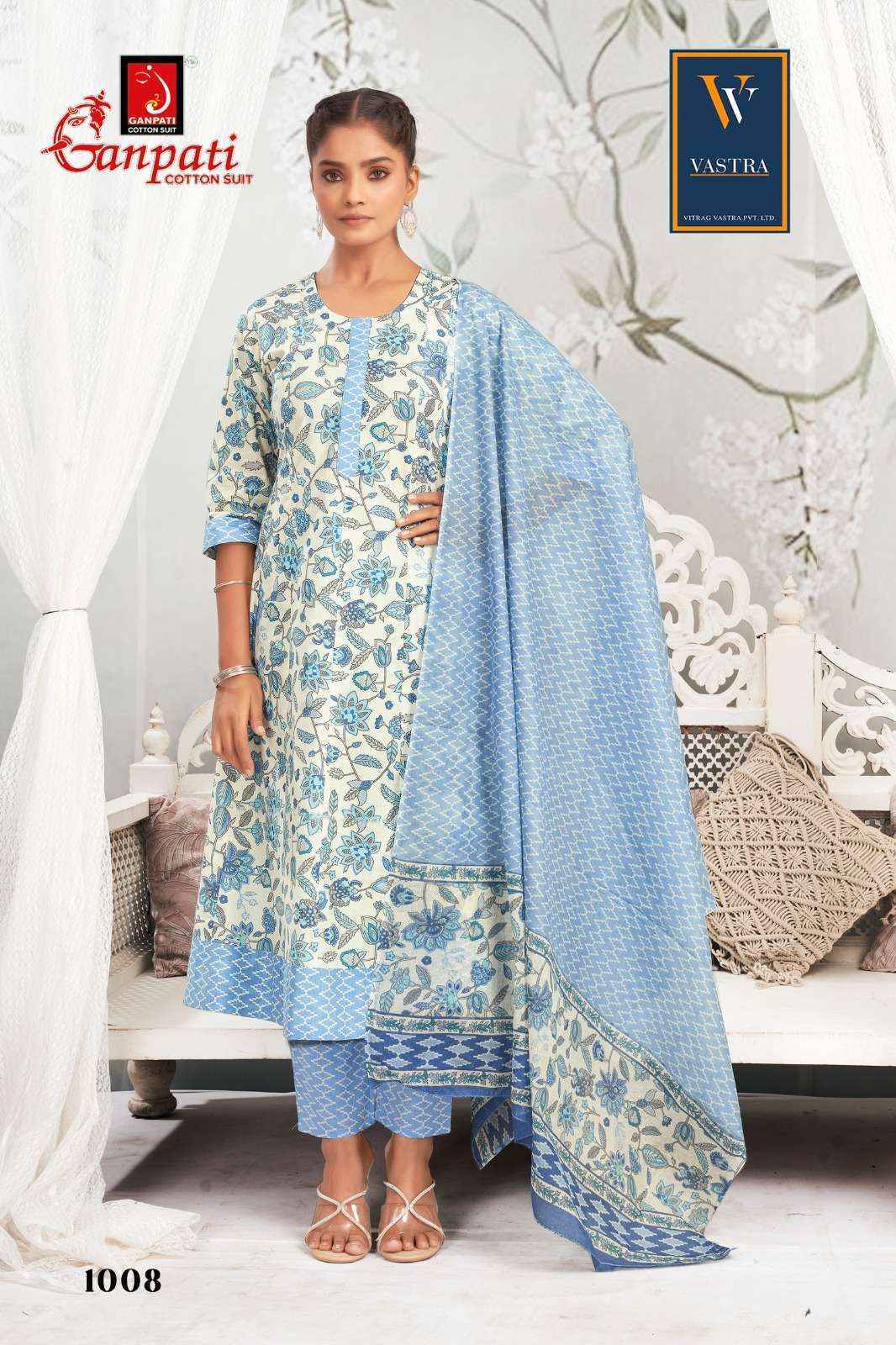 Ganpati Cotton Anarkali Vol 1 Cotton Readymade Suit Surat Textile Market (12 pcs Catalogue }