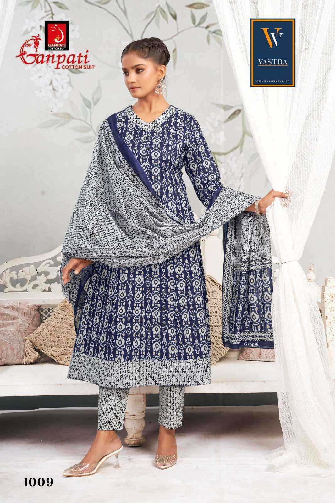 Ganpati Cotton Anarkali Vol 1 Cotton Readymade Suit Surat Textile Market (12 pcs Catalogue }