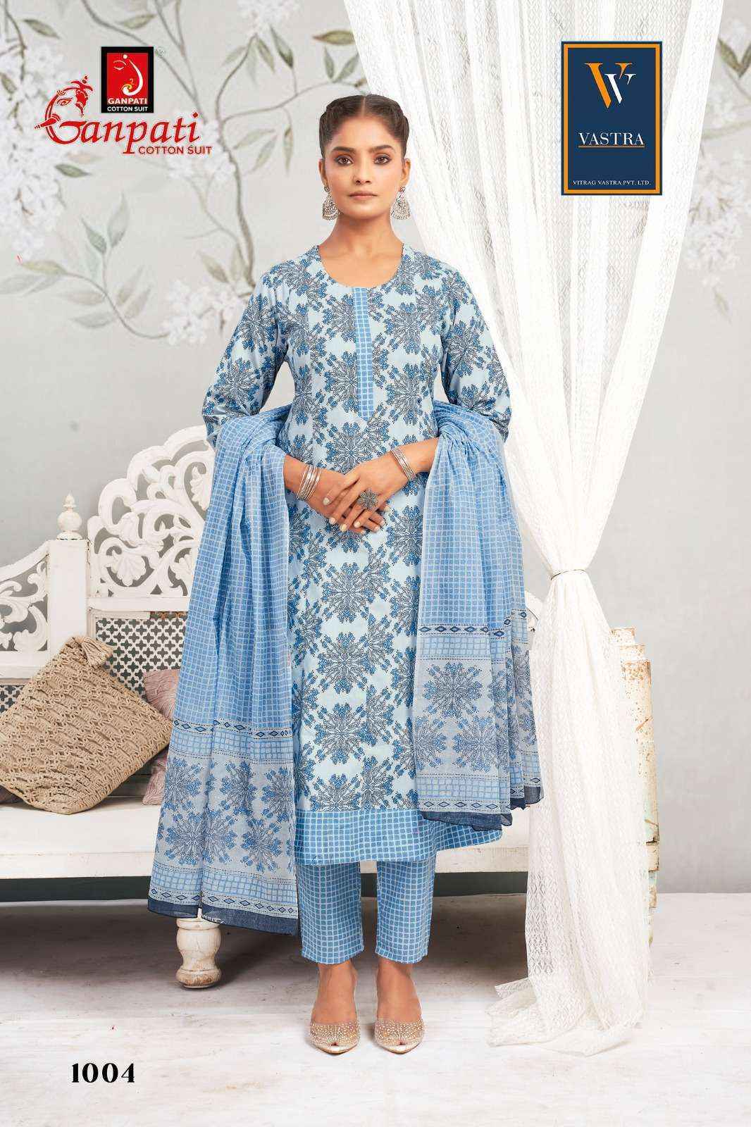 Ganpati Cotton Anarkali Vol 1 Cotton Readymade Suit Surat Textile Market (12 pcs Catalogue }