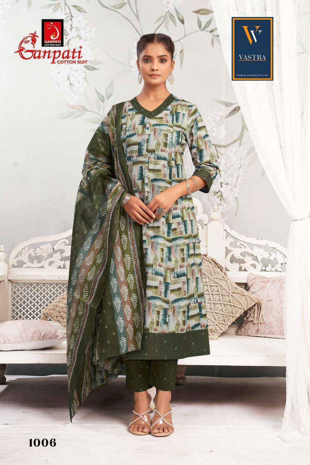Ganpati Cotton Anarkali Vol 1 Cotton Readymade Suit Surat Textile Market (12 pcs Catalogue }