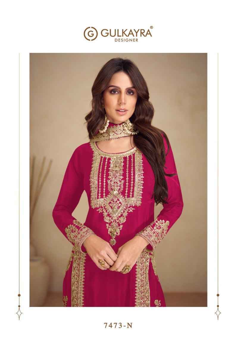 Gulkayra Designer Apsara Vol 4 Readymade Chinon Dress 5 pcs Catalogue