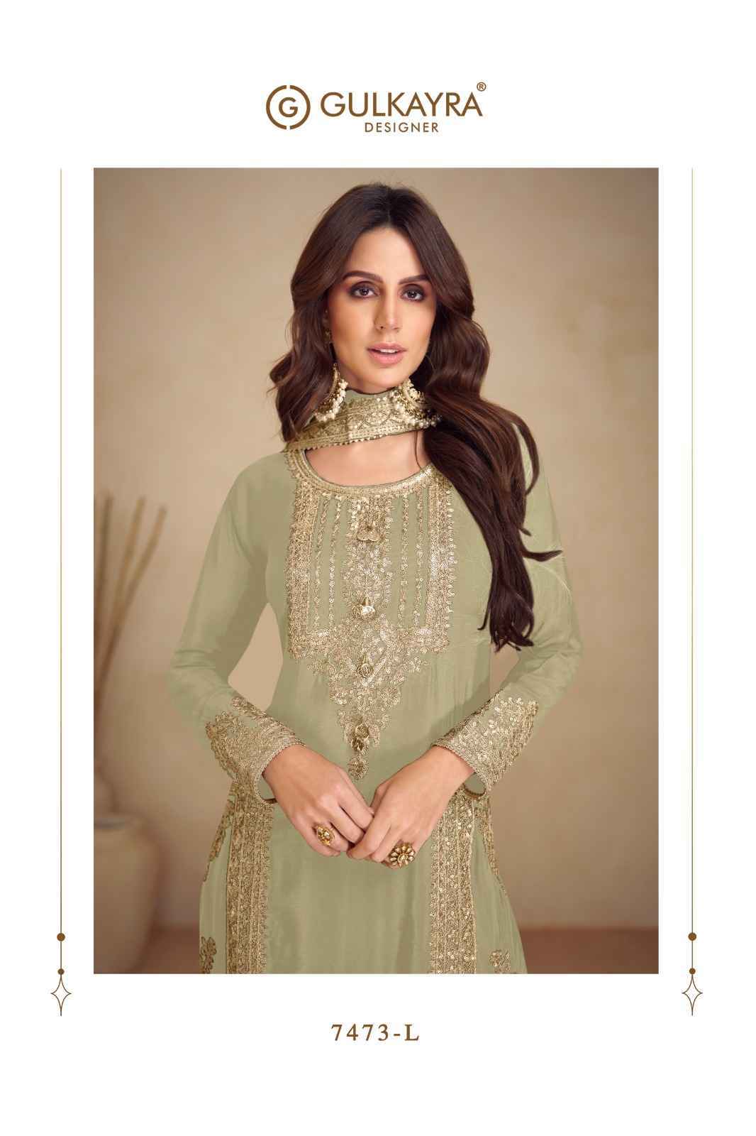 Gulkayra Designer Apsara Vol 4 Readymade Chinon Dress 5 pcs Catalogue