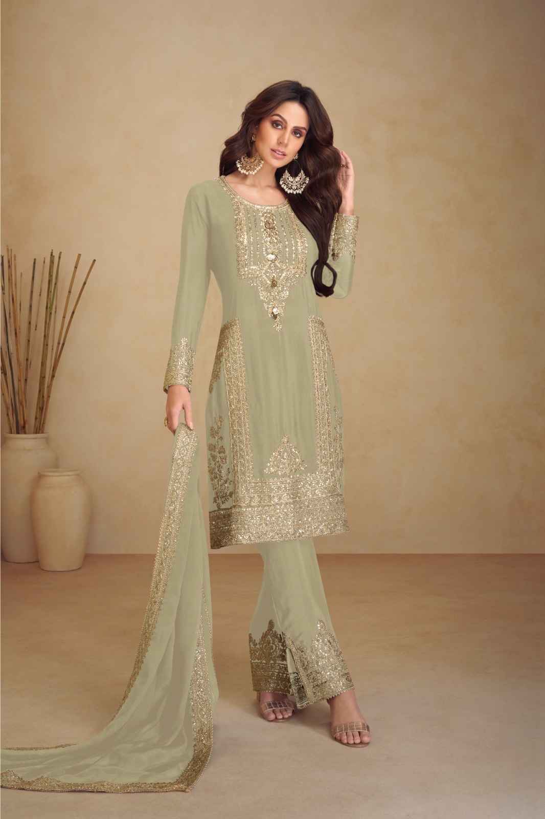 Gulkayra Designer Apsara Vol 4 Readymade Chinon Dress 5 pcs Catalogue