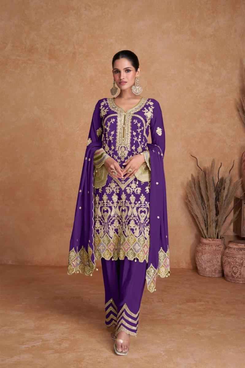 Gulkayra Designer Liyana Vol 2 Readymade Chinon Dress 5 pcs Catalogue