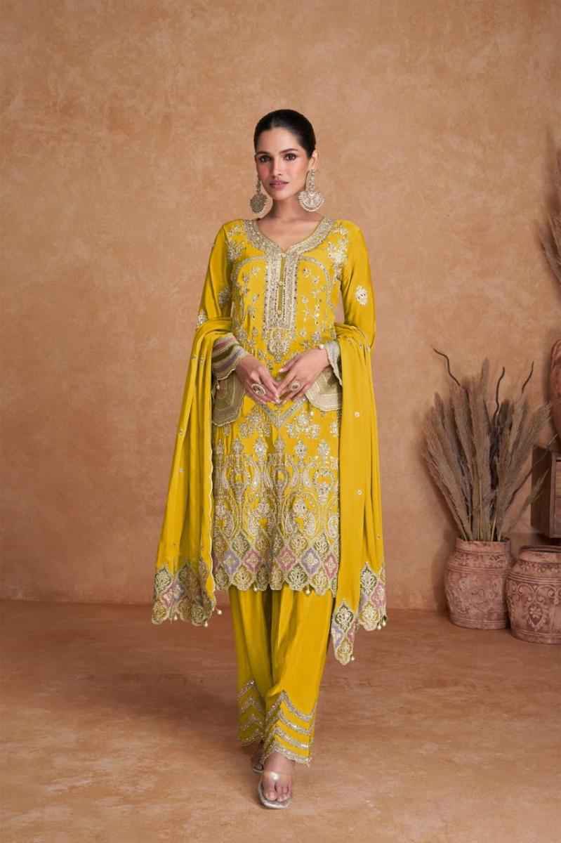 Gulkayra Designer Liyana Vol 2 Readymade Chinon Dress 5 pcs Catalogue